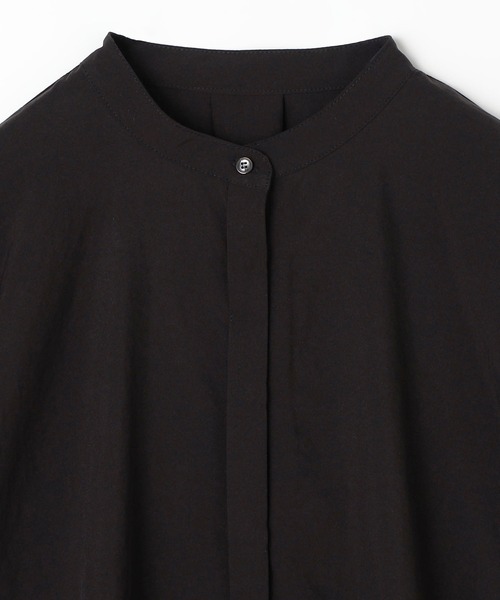 NICOLE white（ニコルホワイト）の「ショルダータック ブラウス/フレンチドレープ（シャツ/ブラウス・レディース・イエロー/ブラック/オフホワイト・FREE）」の14枚目の写真