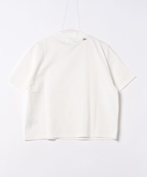 ROPE' PICNIC（ロペピクニック）の「冷感・汗染み防止/アソートロゴモックネックTシャツ（Tシャツ/カットソー・レディース・ホワイト系その他5/ブラック/グレー系その他/オフホワイト・38）」の5枚目の写真