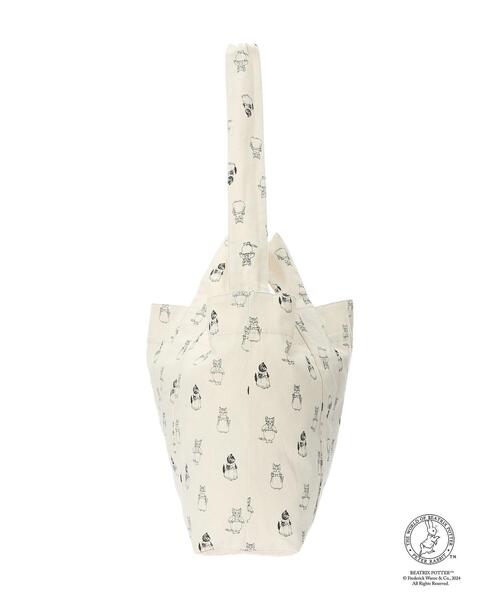 Samansa Mos2(サマンサ モスモス)の「【PETER RABBIT(TM) × Samansa Mos2】バッグ(ハンドバッグ・レディース・キナリ/グレー・F)」の7枚目の写真