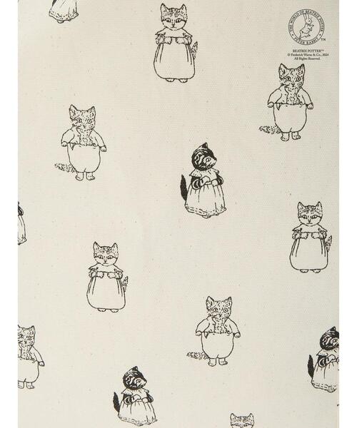 Samansa Mos2(サマンサ モスモス)の「【PETER RABBIT(TM) × Samansa Mos2】バッグ(ハンドバッグ・レディース・キナリ/グレー・F)」の4枚目の写真