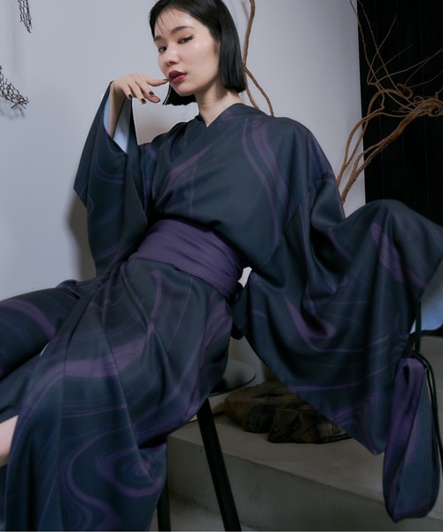 【UNISEX】YUKATA-3SET ハレ 着物・浴衣・和装小物 浴衣 HARE（ハレ）の「YUKATA-3SET(HARE)（浴衣）」 - WEAR