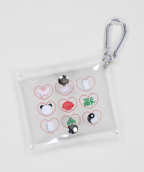 SPINNS（スピンズ）の「チャイナデザイン クリアミニマルチケース（ポーチ・レディース・A/B・ONESIZE）」の7枚目の写真