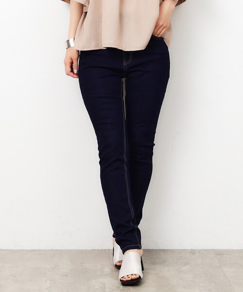 セール】≪SS－LLsize≫スキニーデニムパンツ【洗濯機洗い可】（その他