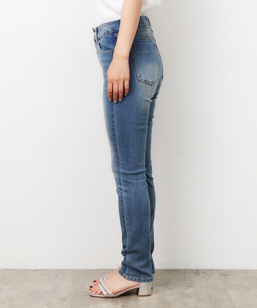 セール】≪SS－LLsize≫スキニーデニムパンツ【洗濯機洗い可】（その他