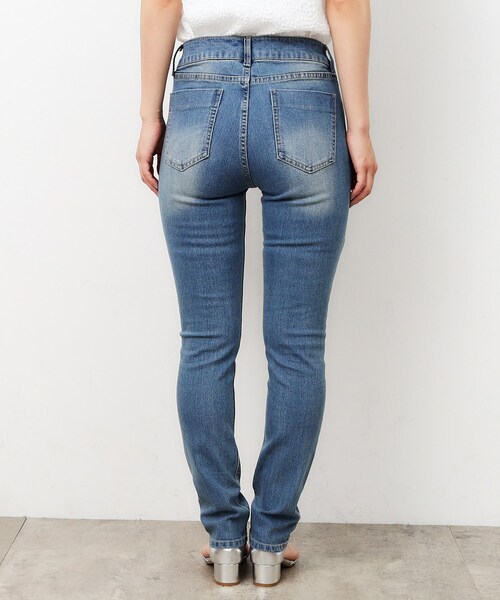 セール】≪SS－LLsize≫スキニーデニムパンツ【洗濯機洗い可】（その他