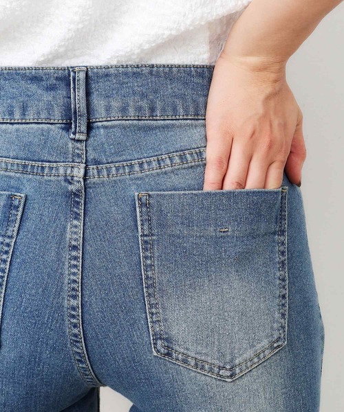 セール】≪SS－LLsize≫スキニーデニムパンツ【洗濯機洗い可】（その他