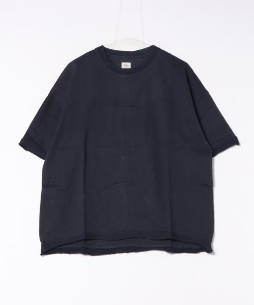 Revo.（レボ）の「Revo. 20/2 OE天竺 リブ SS Tee（Tシャツ/カットソー・メンズ・ネイビー/スモークグレー/カーキ/ホワイト・2/1）」の11枚目の写真