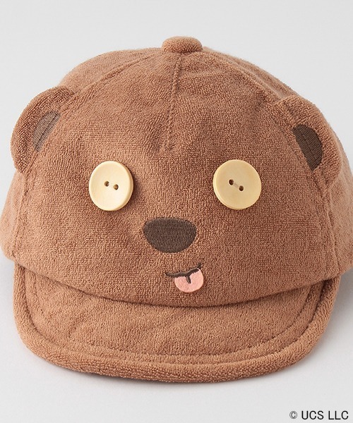 petit main（プティマイン）の「【ミニオンズ】フェイスキャップ（キャップ・キッズ・ブラウン/イエロー・54cm/52cm）」の6枚目の写真