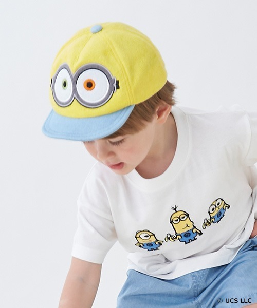 petit main（プティマイン）の「【ミニオンズ】フェイスキャップ（キャップ・キッズ・ブラウン/イエロー・54cm/52cm）」の18枚目の写真