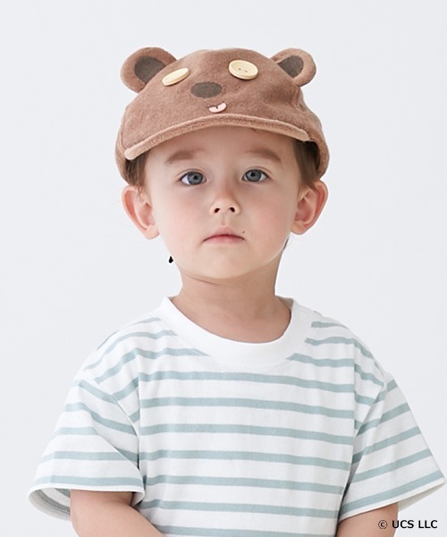 petit main（プティマイン）の「【ミニオンズ】フェイスキャップ（キャップ・キッズ・ブラウン/イエロー・54cm/52cm）」の11枚目の写真