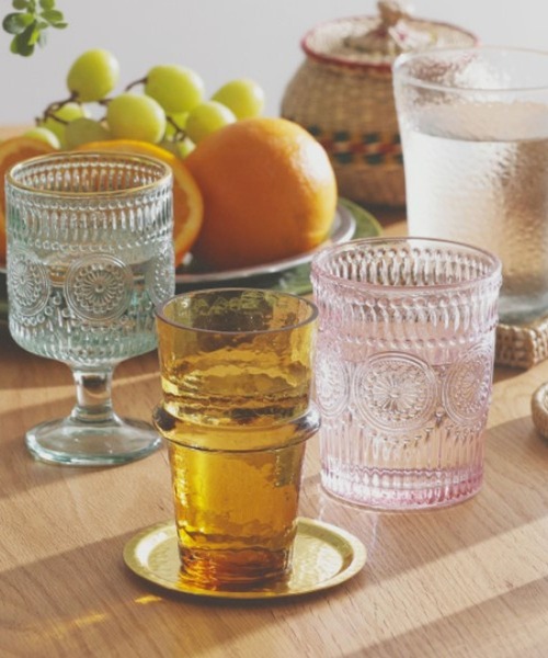 studio CLIP(スタディオクリップ)の「エンボスグラス(グラス/マグカップ/タンブラー・レディース・ベージュ/その他1/ピンク/ブルー・FREE)」の5枚目の写真