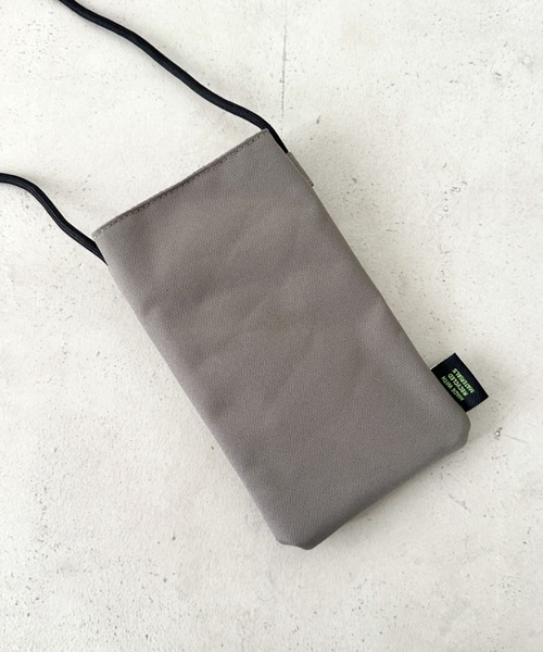 Lee（リー）の「Lee/リー　【CORDURA/コーデュラ】リサイクルポリエステル　ミニショルダー　スマホショルダー（ショルダーバッグ・メンズ・グレー/カーキ/ブラック/ブラウン・FREE）」の13枚目の写真