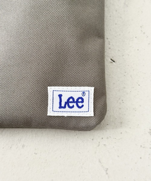 Lee（リー）の「Lee/リー　【CORDURA/コーデュラ】リサイクルポリエステル　ミニショルダー　スマホショルダー（ショルダーバッグ・メンズ・グレー/カーキ/ブラック/ブラウン・FREE）」の14枚目の写真