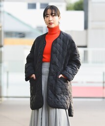 Ray BEAMS | GYMPHLEX / キルト ダウン コート(ダウンジャケット/コート)