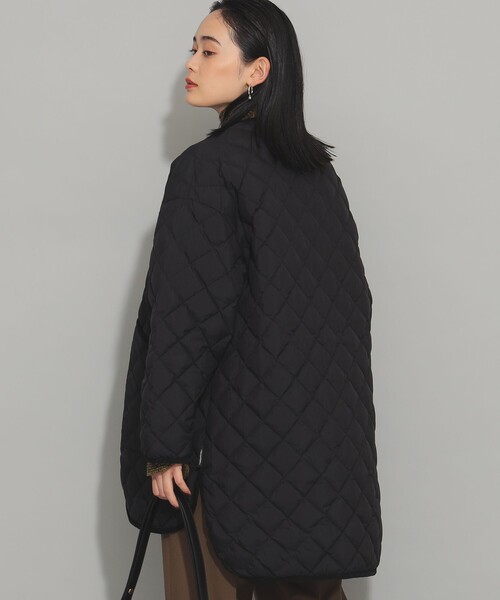 Ray BEAMS(レイビームス)の「GYMPHLEX / キルト ダウン コート(ダウンジャケット/コート・レディース・ブラック/ナチュラル・14/12)」の21枚目の写真