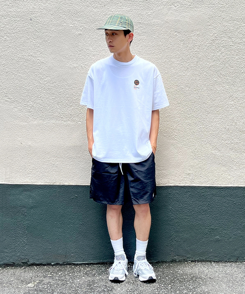 ONLY NY（オンリーニューヨーク）の「【ONLY NY / オンリーニューヨーク】NYLON TRACK SHORT（その他パンツ・メンズ・ライトグレー・MEDIUM）」の2枚目の写真