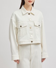 ROPE' | シルク混リアクティブデニムGジャン(デニムジャケット)