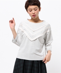 mystic | 【mystic】テープ使いプルオーバー(Tシャツ/カットソー)