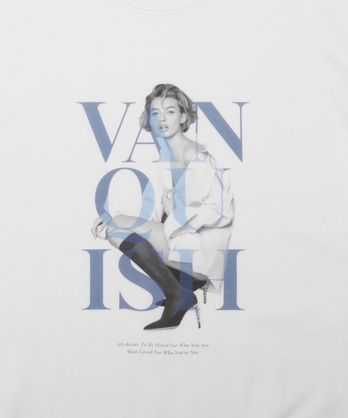 VANQUISH(ヴァンキッシュ)の「VANQUISH / ヴァンキッシュ フィメールフォートレイツ プリント 半袖Tシャツ(Tシャツ/カットソー・メンズ・ホワイト・M/L)」の3枚目の写真