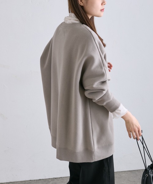PUAL CE CIN（ピュアルセシン）の「裏起毛チュニックプル