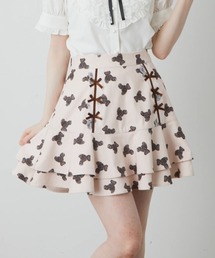 くまちゃんコーデュロイスカート