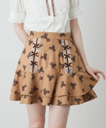 Ank Rouge（アンクルージュ）の「くまちゃんコーデュロイスカート（スカート）」