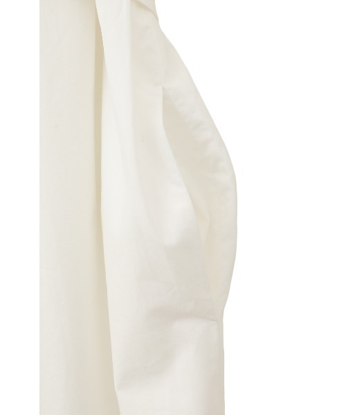 MANOF(マノフ)の「TYPEWRITER BELT ONEPIECE(ワンピース・レディース・ホワイト/ブラック・S/M)」の8枚目の写真