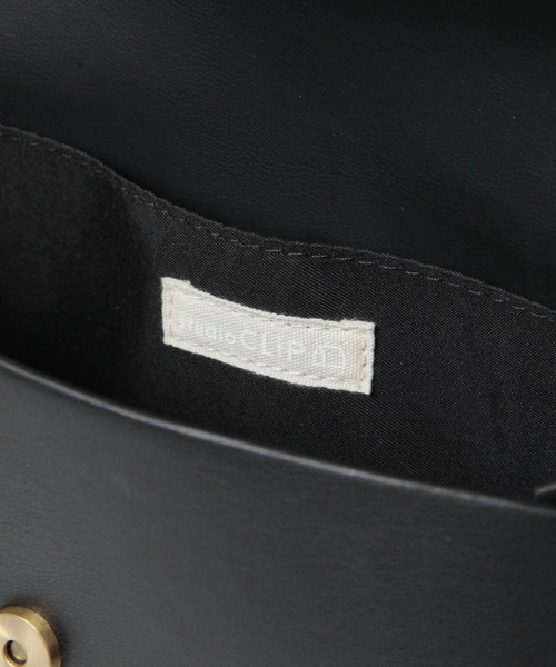 studio CLIP（スタディオクリップ）の「フラップショルダー（ショルダーバッグ・レディース・オフホワイト/ブラック/ライトグレー・FREE）」の18枚目の写真