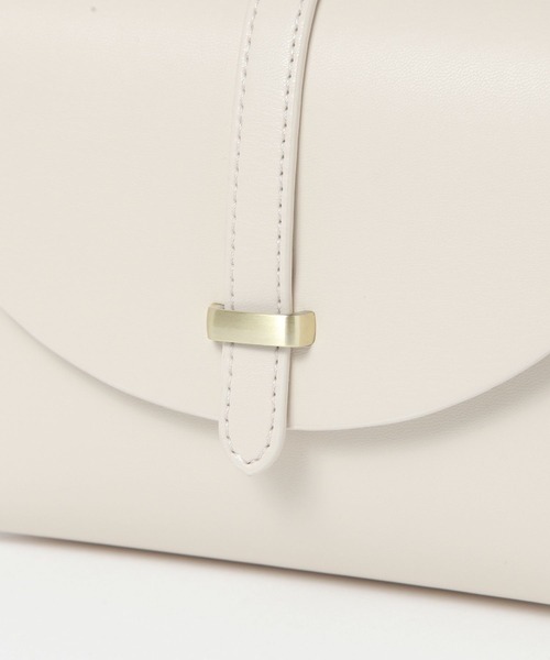 studio CLIP（スタディオクリップ）の「フラップショルダー（ショルダーバッグ・レディース・オフホワイト/ブラック/ライトグレー・FREE）」の19枚目の写真