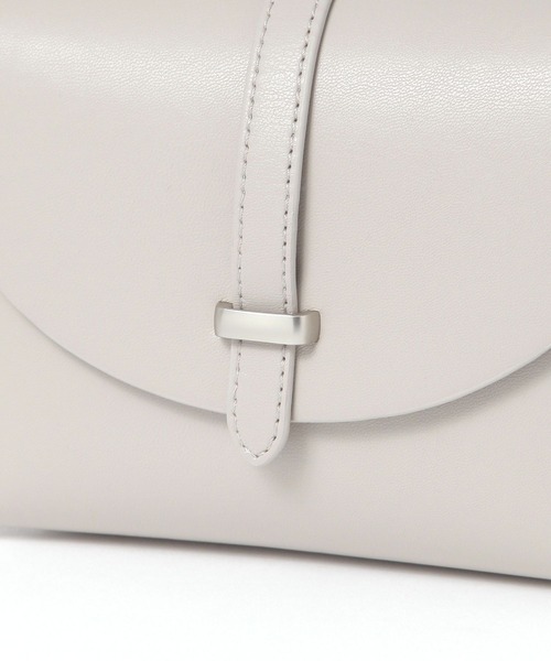 studio CLIP（スタディオクリップ）の「フラップショルダー（ショルダーバッグ・レディース・オフホワイト/ブラック/ライトグレー・FREE）」の21枚目の写真
