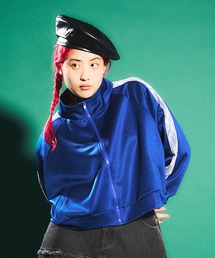 PUNYUS | レースラインクロップドトラックジャケット(ジャージ)