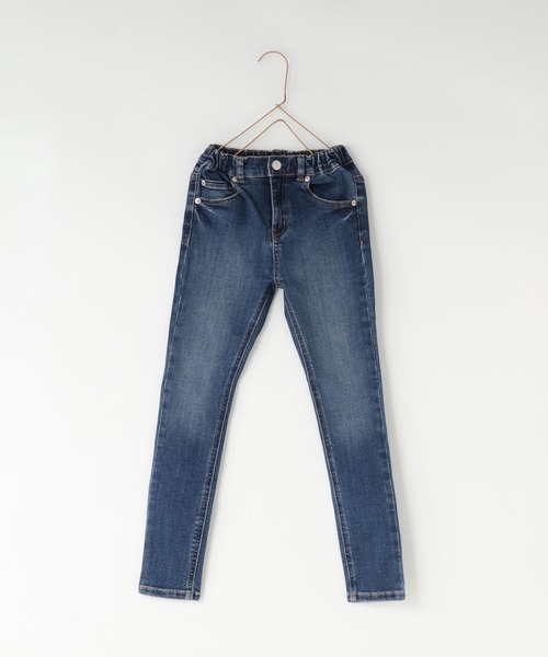LOWRYS FARM（ローリーズファーム）の「ＪＵＳＴＦＩＴスキニー　131396（デニムパンツ・キッズ・ブルー/ケミカルウォッシュ/ブラック・140cm/130cm/120cm/110cm/150cm）」の3枚目の写真