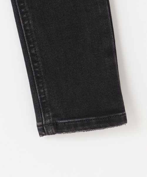 LOWRYS FARM（ローリーズファーム）の「ＪＵＳＴＦＩＴスキニー　131396（デニムパンツ・キッズ・ブルー/ケミカルウォッシュ/ブラック・140cm/130cm/120cm/110cm/150cm）」の6枚目の写真