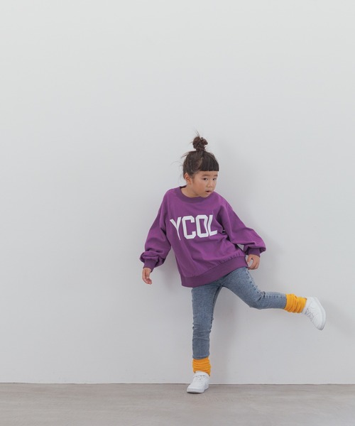 LOWRYS FARM（ローリーズファーム）の「ＪＵＳＴＦＩＴスキニー　131396（デニムパンツ・キッズ・ブルー/ケミカルウォッシュ/ブラック・140cm/130cm/120cm/110cm/150cm）」の17枚目の写真