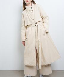 【LANVIN en Bleu】トレンチコート 36 微光沢 ベージュ LANVIN en Bleu】トレンチコート 36 微光沢 ベージュ - メルカリ