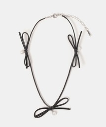 【2024FW】パールリボンネックレス