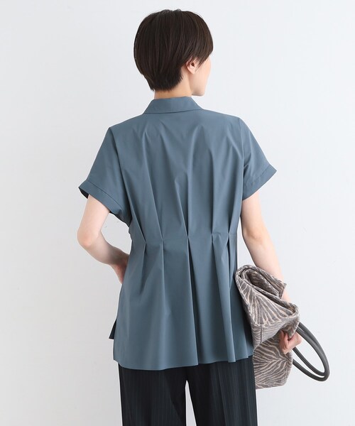 INDIVI（インディヴィ）の「【洗える】タックデザインブラウス（シャツ/ブラウス・レディース・ブルー系その他7/ブラック/ホワイト系8/ピンク系・05/13/15 /19/38/40）」の19枚目の写真
