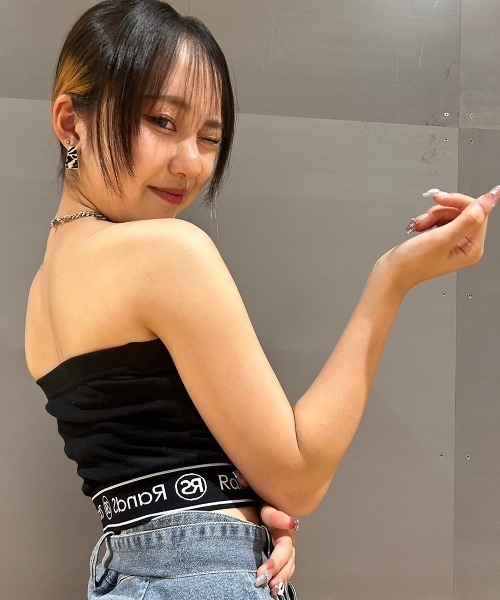 RSゴムショートベアトップ（チューブトップ）｜RandS/R（ランズアール