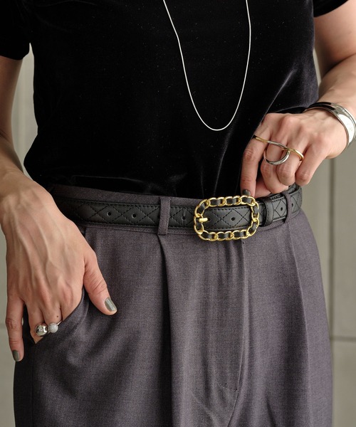 レザーキルティングベルト（ベルト）｜ZAKKA-BOX（ザッカボックス）の  