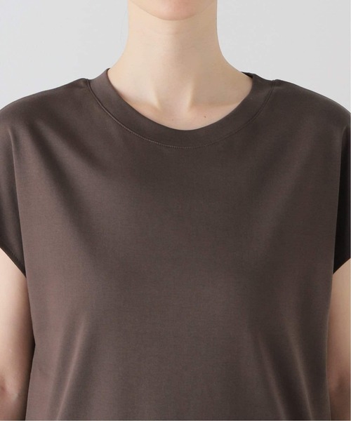 La TOTALITE(ラトータリテ)の「《追加3》スムースハイネックプルオーバー(Tシャツ/カットソー・レディース・ホワイト/ブラウン・FREE)」の15枚目の写真