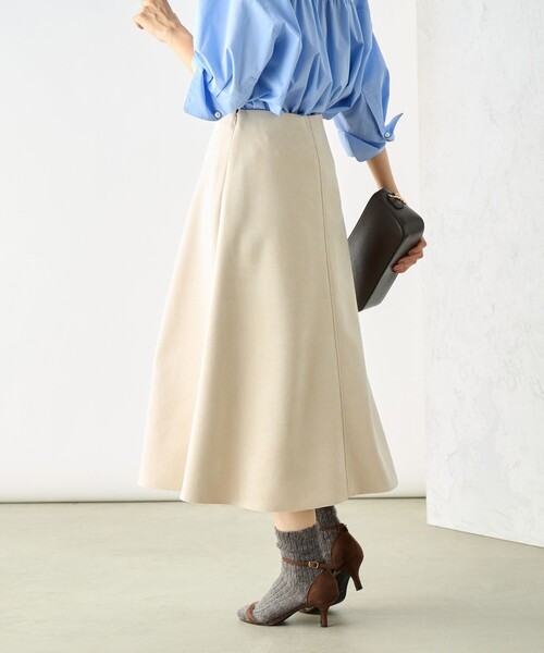 セール】スエードダンボールフレアスカート（スカート）｜NOLLEY'S
