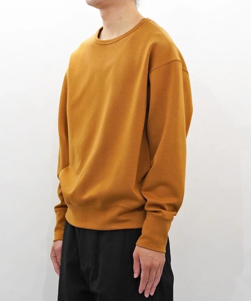 VOAAOV（ヴォアーブ）の「【VOAAOV】 DUALWARM Crew Neck Tops（Tシャツ/カットソー・メンズ・ベージュ/ライトブラウン/ブラック/グリーン・2/1）」の16枚目の写真