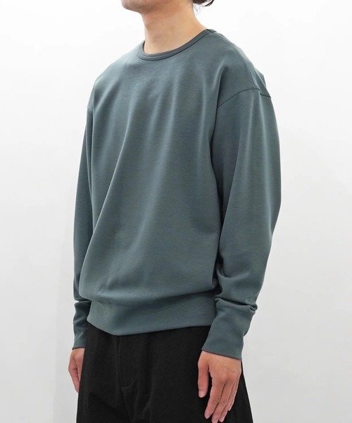 VOAAOV（ヴォアーブ）の「【VOAAOV】 DUALWARM Crew Neck Tops（Tシャツ/カットソー・メンズ・ベージュ/ライトブラウン/ブラック/グリーン・2/1）」の20枚目の写真