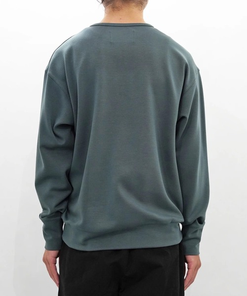 VOAAOV（ヴォアーブ）の「【VOAAOV】 DUALWARM Crew Neck Tops（Tシャツ/カットソー・メンズ・ベージュ/ライトブラウン/ブラック/グリーン・2/1）」の21枚目の写真