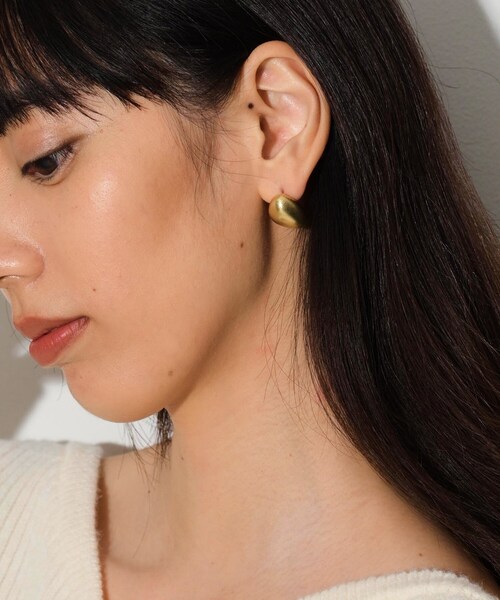 GALLEST（ギャレスト）の「◆ストーンフォルムピアス（ピアス（両耳用）・レディース・ゴールド/シルバー・00）」の8枚目の写真