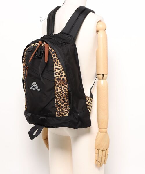 GREGORY/グレゴリー】ファインデイ ブラック/レオパード（バック