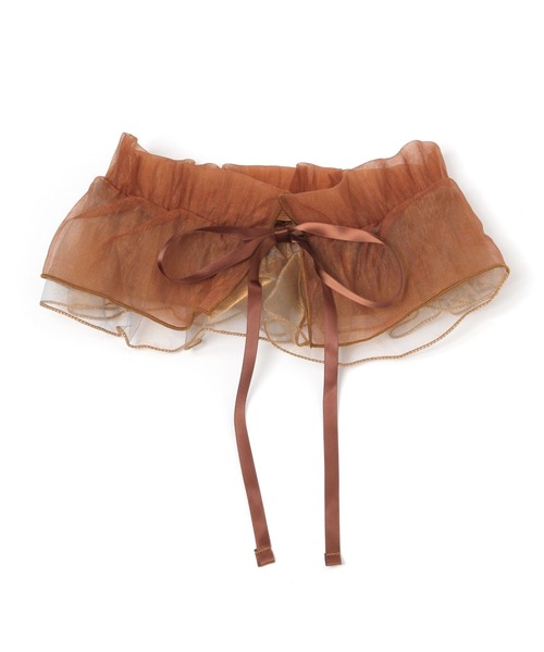 niko and...（ニコアンド）の「オリジナルアソートマルチフリル（付け襟・レディース・ブラック/グレー/ライトグレー/ブラウン・0）」の4枚目の写真