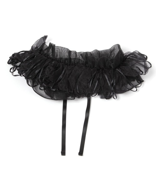 niko and...（ニコアンド）の「オリジナルアソートマルチフリル（付け襟・レディース・ブラック/グレー/ライトグレー/ブラウン・0）」の8枚目の写真