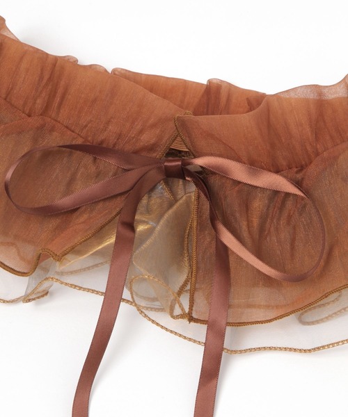 niko and...（ニコアンド）の「オリジナルアソートマルチフリル（付け襟・レディース・ブラック/グレー/ライトグレー/ブラウン・0）」の14枚目の写真