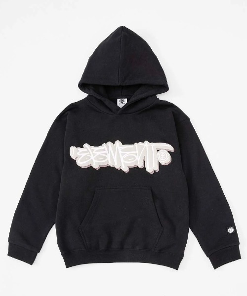 【セール】ELEMENT キッズ TAG HOOD YOUTH パーカー 【2024年秋冬モデル】/エレメントキッズロゴプルオーバーパーカー・フーディー（パーカー）｜ELEMENT（エレメント）